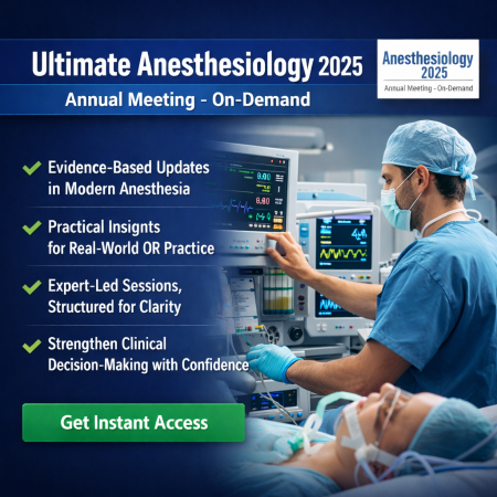 ANESTHESIOLOGY 2025 Annual Meeting OnDemand