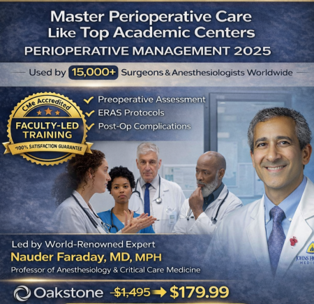 Oakstone Perioperative Management 2025 (Videos + Slides PDFs)