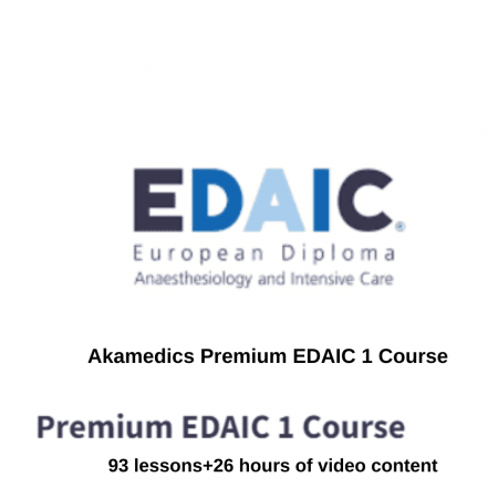 Akamedics Premium EDAIC 1 Course 2024 (93 lessons & 26 hours of video content)