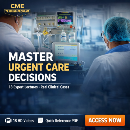 Urgent Care CME – Critical Skills for Competence and Confidence (Videos) 18 Videos + 1 PDF