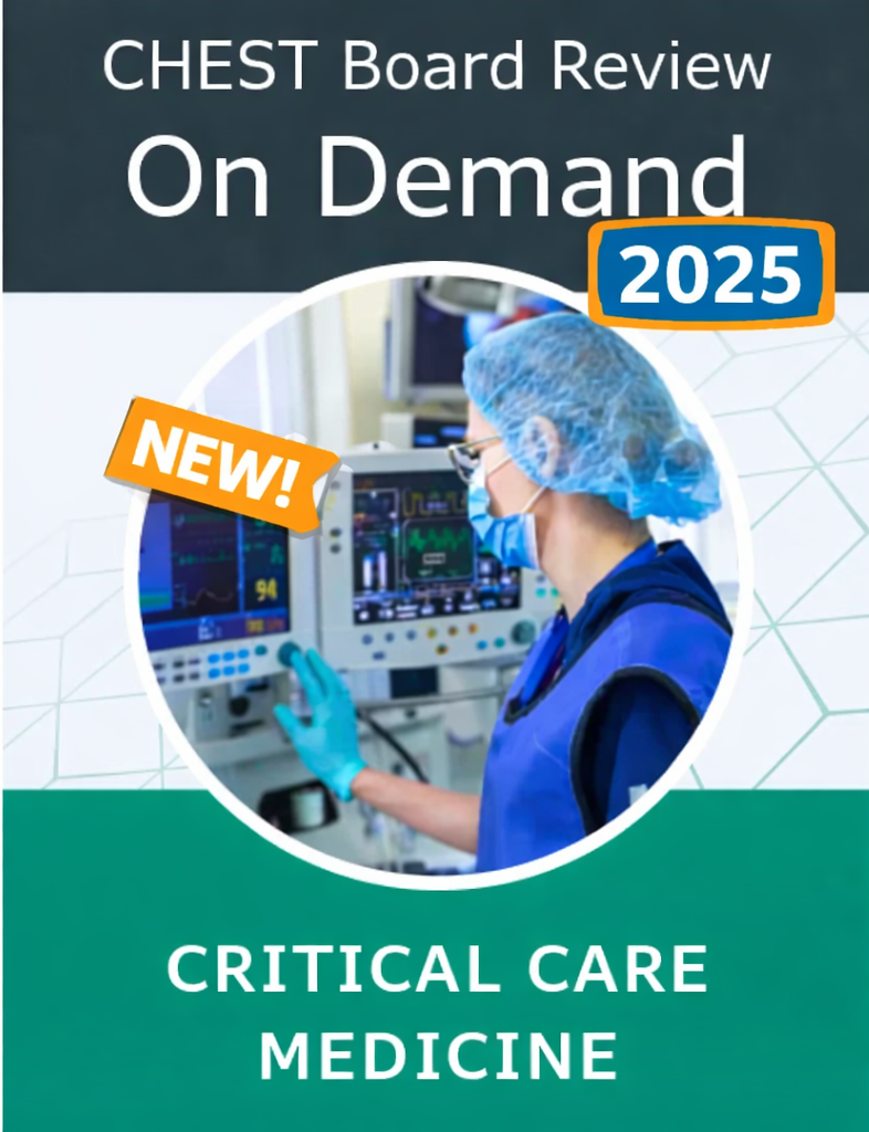 Chest Critical Care Board Review On Demand 2025 – Bundle (Videos+PDF Bundle)