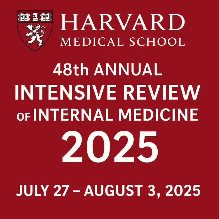 Harvard 48th Annual Intensive Review of Internal Medicine 2025 (205 videos + 183 pdfs)