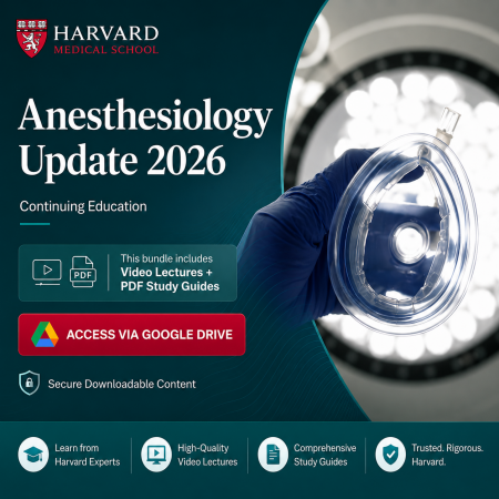 Harvard Anesthesiology Update 2026